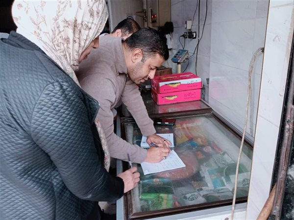 تموين القليوبية يضبط 1280 كجم لحوم وأسماك فاسدة بقرية أبو زعبل