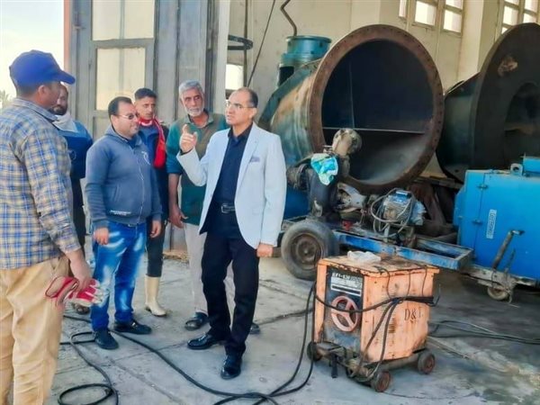  الدكتور سويلم يتابع محطات رفع المياه ومجهودات مصلحة الميكانيكا والكهرباء في إجازة عيد الفطر المبارك
