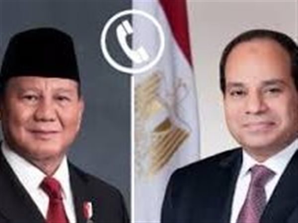 تنسيقٌ مصريٌ إندونيسيٌ لاحتواء التصعيد الإقليمي وتعزيز الشراكة الاستراتيجية بين البلدين