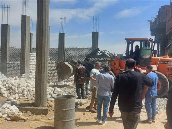 وزارة الزراعة تزيل 21 حالة تعدي بمساحة 3460 متراً خلال أجازة العيد