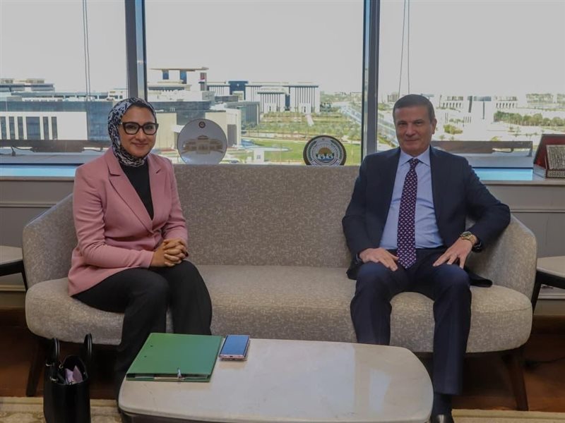 وزير الزراعة ومحافظ الوادي الجديد