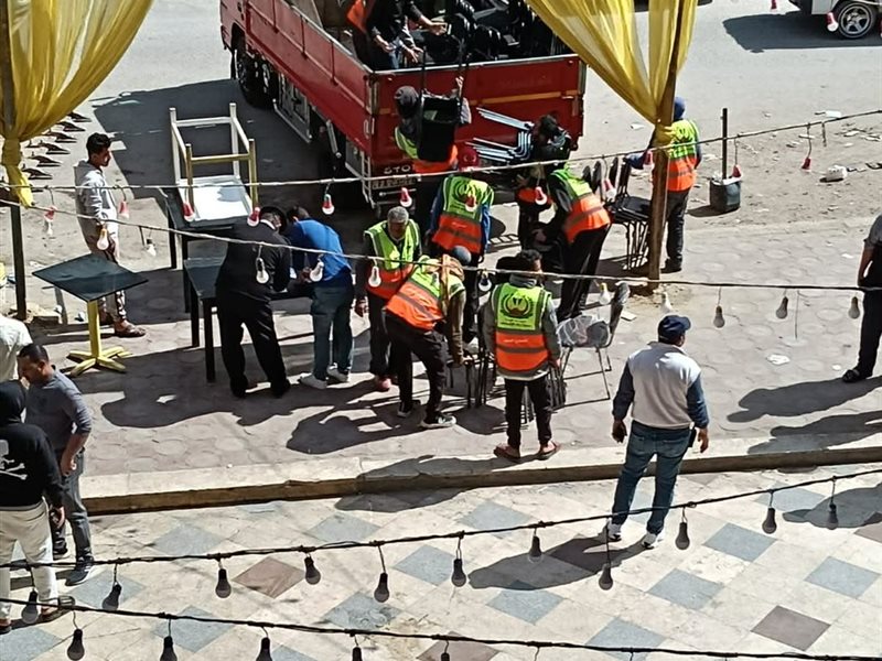 غلق الوحدات المخالفة