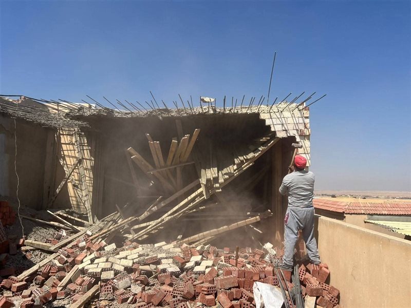 إزالة مباني مخالفة