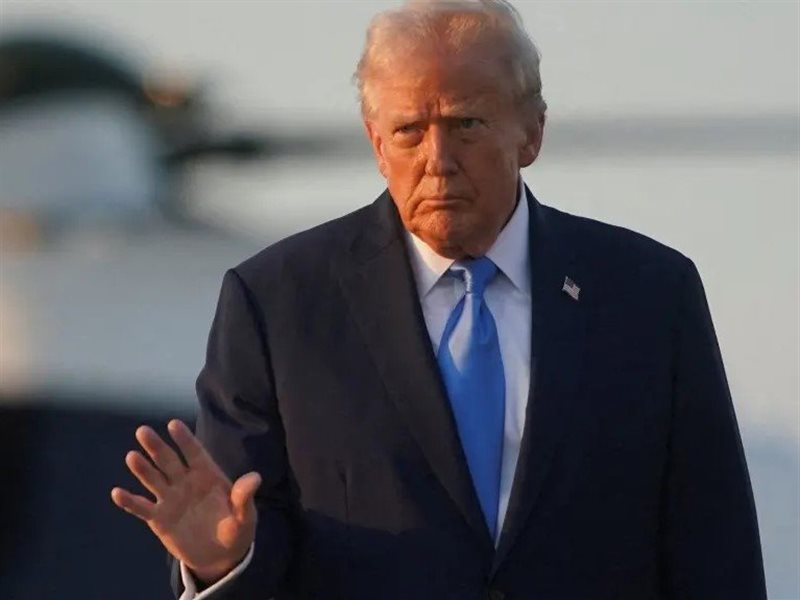  الرئيس الأمريكي دونالد ترامب،