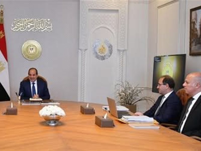 الرئيس السيسي مع