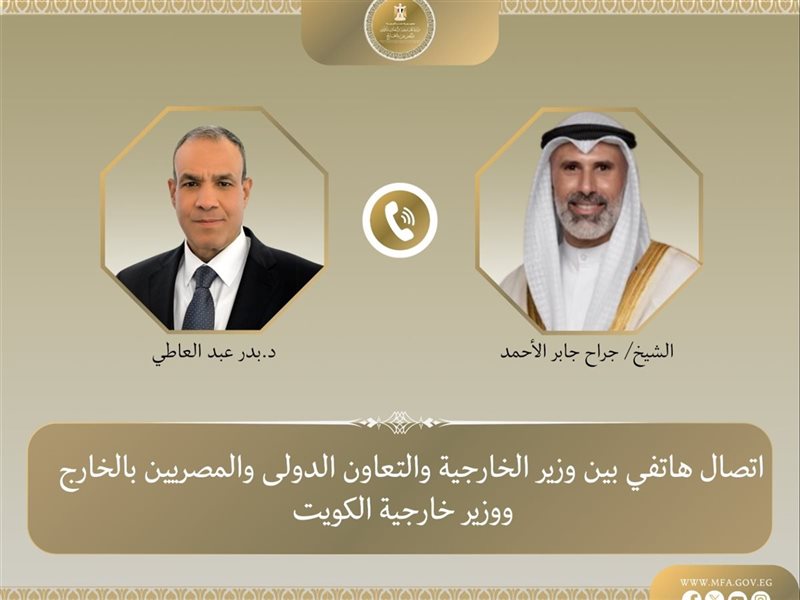  بدر عبد العاطي وزير الخارجية