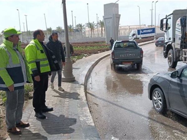 مياه الشرب بالجيزة: تعامل فوري مع تجمعات مياه الأمطار ورفع درجة الاستعداد القصوى