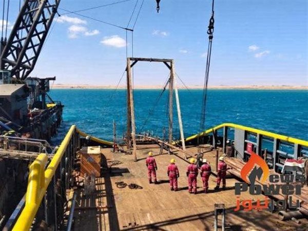 شركة خدمات البترول البحرية تنفذ أول خط غاز بحري بتقنية الحفر الأفقي الموجه في مصر