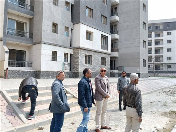 رئيس جهاز تنمية مدينة العبور يتفقد الموقف التنفيذي لمشروع «روضة العبور» 