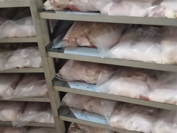 مديرية التموين بالشرقية تضبط 2 طن دواجن مجهولة المصدر بقرى المحافظة