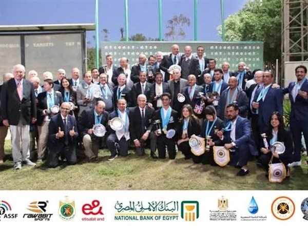 وزير الشباب والرياضة يهنئ أبطال الرماية بعد حصد 31 ميدالية و12 لقب بطل أفريقيا