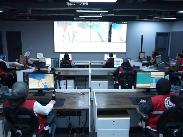 الهلال الأحمر المصري يرفع درجة الاستعداد القصوى لمواجهة تقلبات الطقس الشديدة