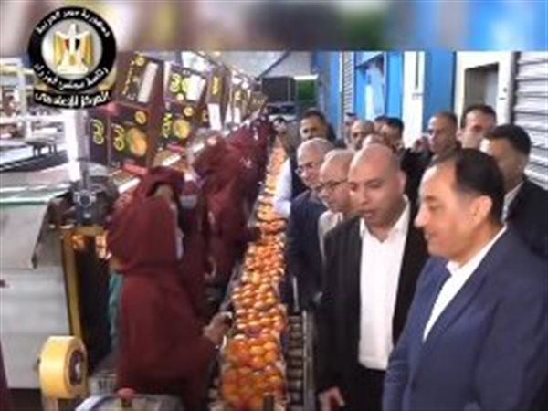 رئيس الوزراء يتفقد محطة الصواف ببنها لدعم الصادرات الزراعية وتعزيز التنافسية العالمية
