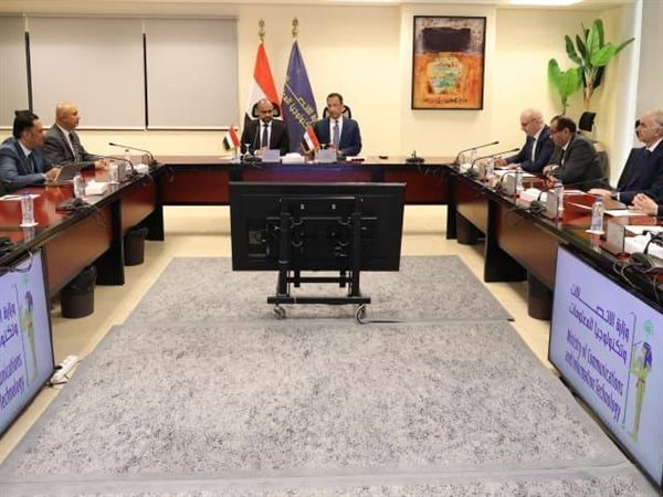 وزير الاتصالات يبحث مع اليمن تعزيز التعاون الرقمي وبناء القدرات الرقمية