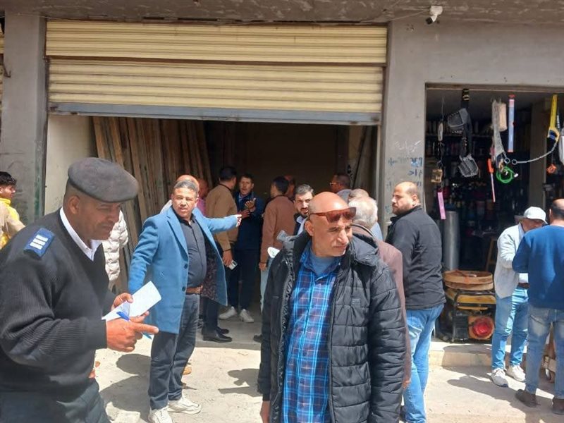 غلق الوحدات المخالفة