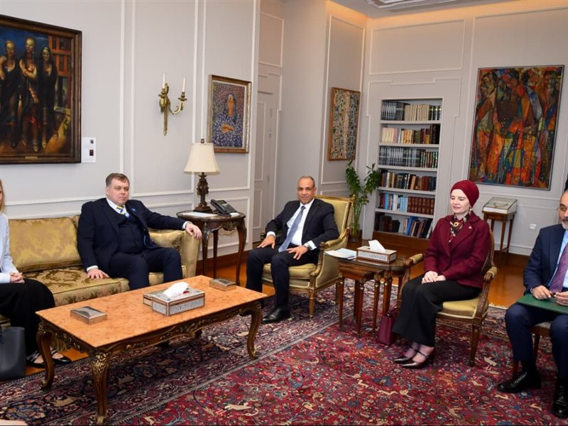 بدر عبد العاطي وزير الخارجية والهجرة وشئون المصريين