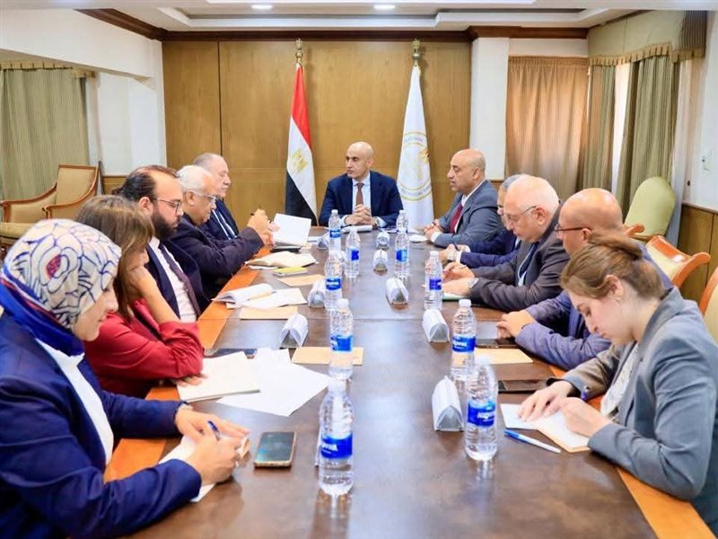 اجتماع وزير التربية والتعليم مع البنك الألماني 