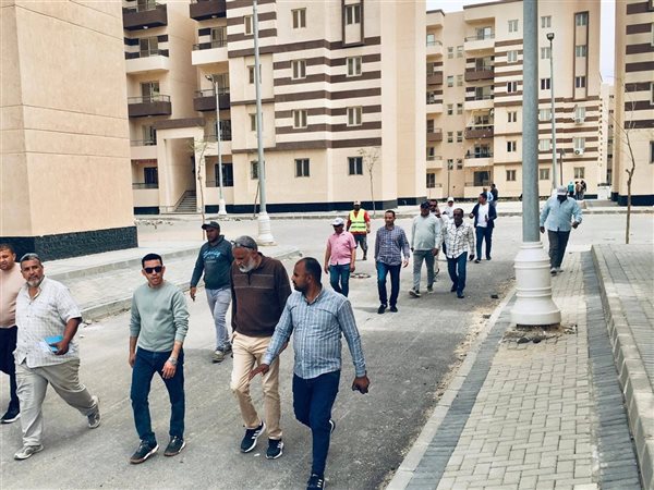 جولة مفاجئة لرئيس جهاز حدائق العاصمة بحي الأمل لرفع كفاءة الخدمات والمرافق