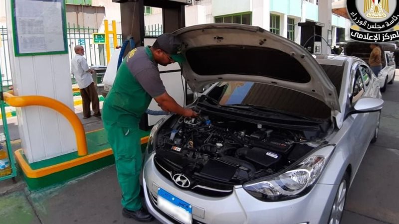 تحويل السيارات للغاز الطبيعي