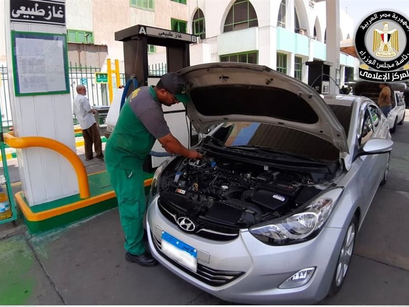 تحويل السيارات للغاز