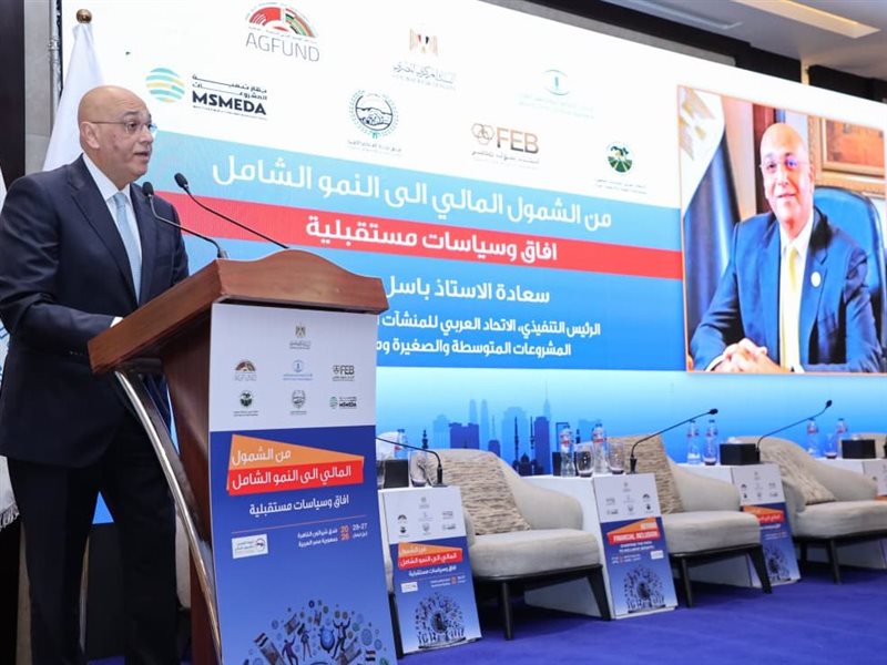 باسل رحمي الرئيس التنفيذي لجهاز تنمية المشروعات المتوسطة