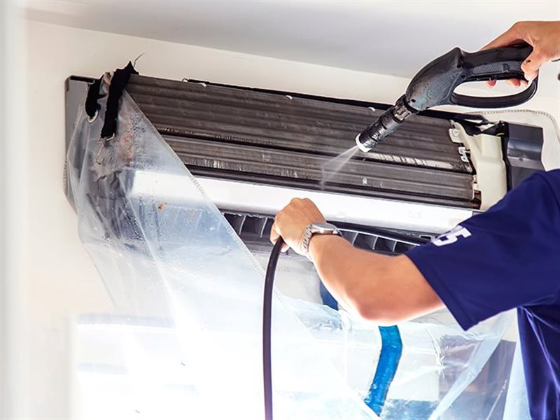 تنظيف التكييف