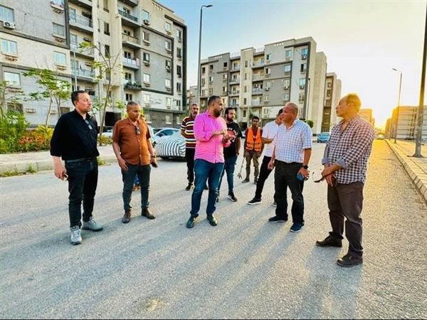 رئيس جهاز العبور الجديدة يتابع أعمال النظافة والصيانة بمنطقة الـ2600 فدان