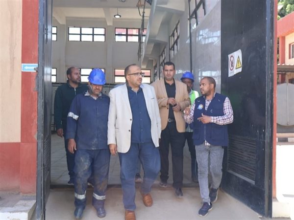رئيس مياه سوهاج يتفقد محطات أخميم ويتابع تطبيق أنظمة التشغيل والصيانة القياسية