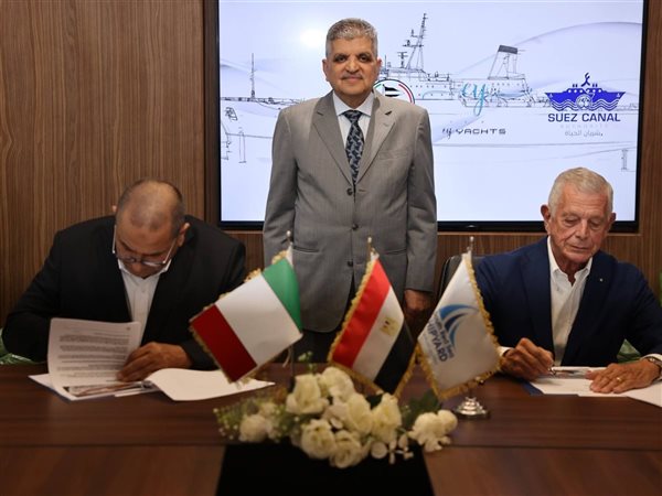 تعاون مصري إيطالي جديد لبناء قاطرات بحرية ويخوت سياحية بمعايير عالمية