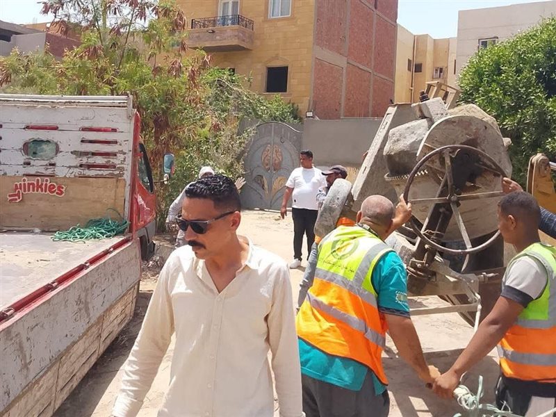 إزالة مباني مخالفة