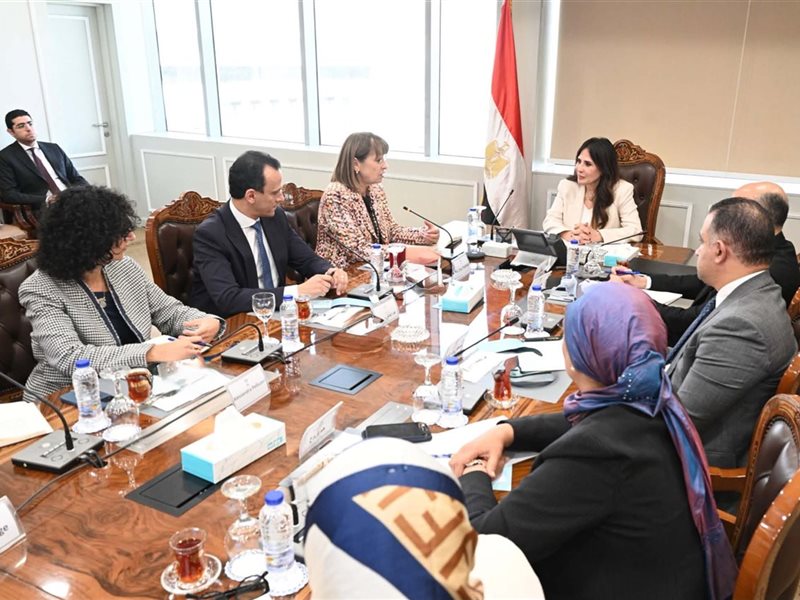 راندة المنشاوي وزيرة