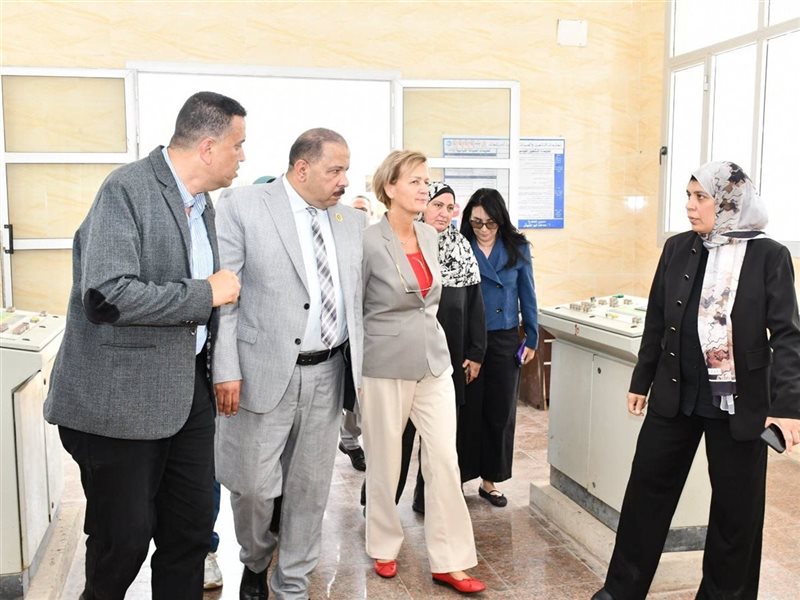مياه دمياط تعرض إنجازات