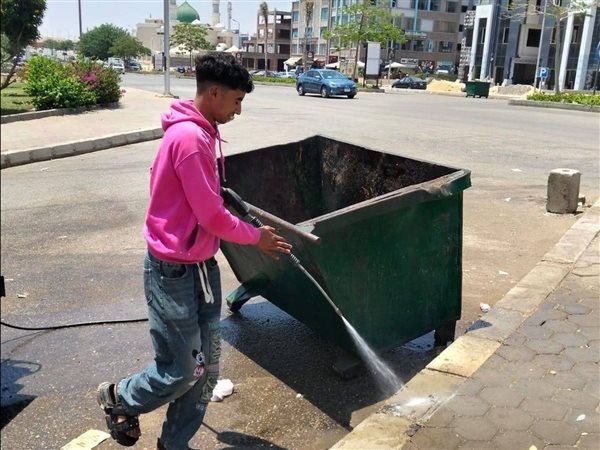 رئيس جهاز الشروق يوجه بزيادة المعدات والعمالة ورفع كفاءة منظومة النظافة