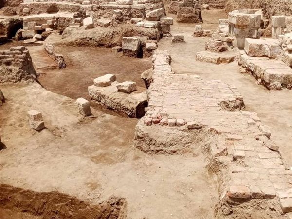 السياحة تعلن عن كشف أثري جديد بمدينة إهناسيا في بني سويف