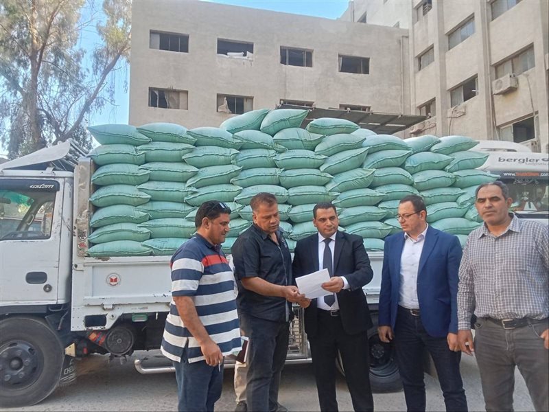 خلال حملة تموين الوراق 