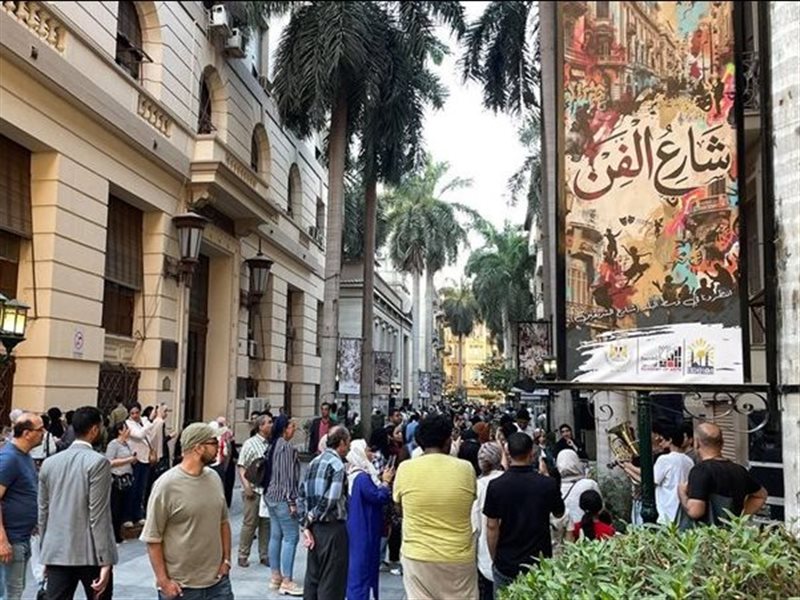 شارع الفن بالقاهرة