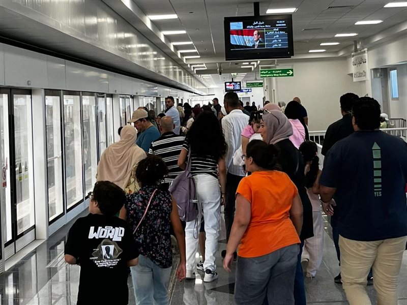 إقبال كثيف على المونوريل