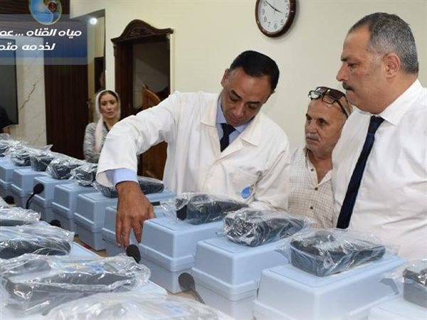 مياه القناة تدعم محطات مياه الشرب بـ35 جهاز قياس عكارة حديثًا