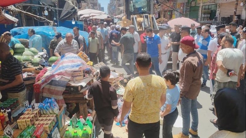 حملات مكثفة استهدفت إزالة الإشغالات والتعديات