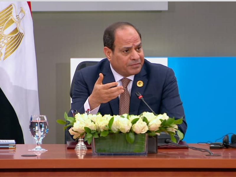 الرئيس المصري عبد الفتاح السيسي