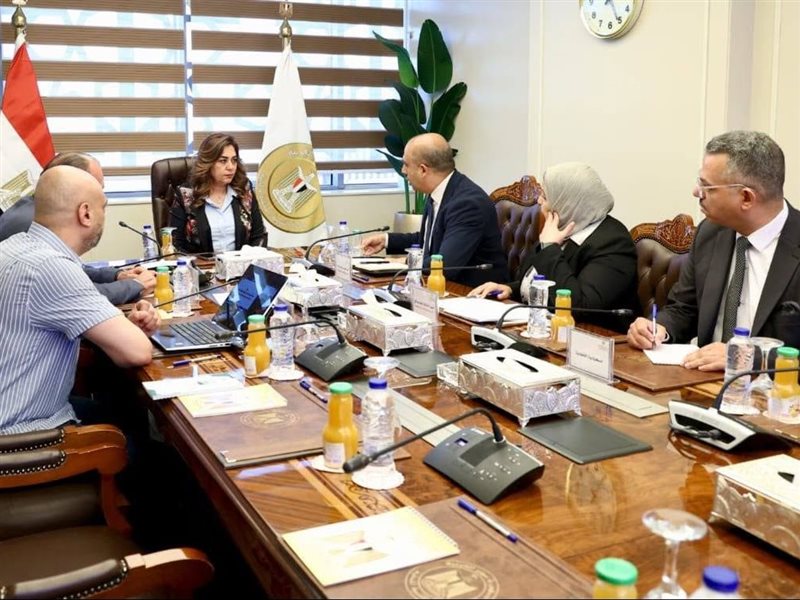 اجتماع وزيرة التنمية