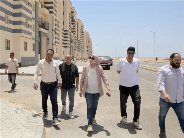 السويس الجديدة تقترب من تسليم 2064 وحدة سكنية..ورئيس الجهاز تتابع اللمسات الأخيرة