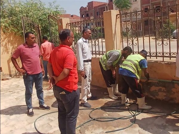 جهاز حدائق أكتوبر: لا تهاون مع التعديات على شبكات المياه والمرافق