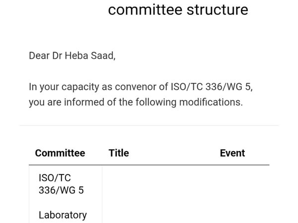 هيئة المواصفات والجودة تؤسس وتقود أول مجموعة عمل دولية بمنظمة التقييس الدولية ISO بمجال تصميم مختبرات البنوك الحيوية