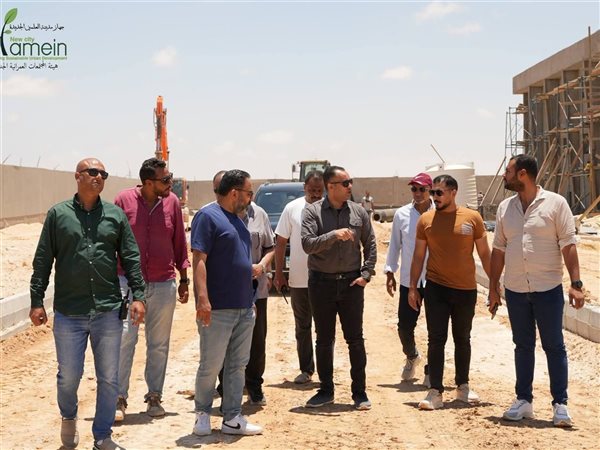 رئيس جهاز العلمين الجديدة يتابع معدلات تنفيذ أعمال الطرق والمرافق ويشدد على سرعة الإنجاز