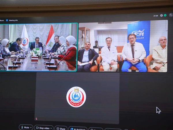 وزير الصحة يبحث مع رئيس مركز باراكير العالمي إنشاء فرع بالقاهرة