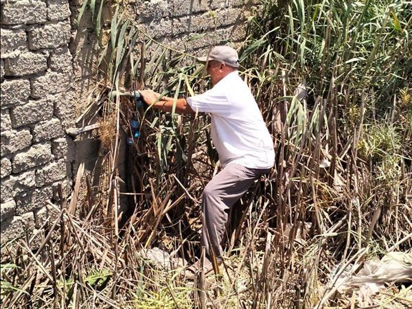 حملات مياه البحيرة تواصل مطاردة المخالفين.. ضبط منشأة تستولي على مياه المواطنين