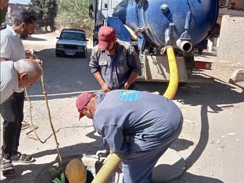 عمال شركة مياه الشرب
