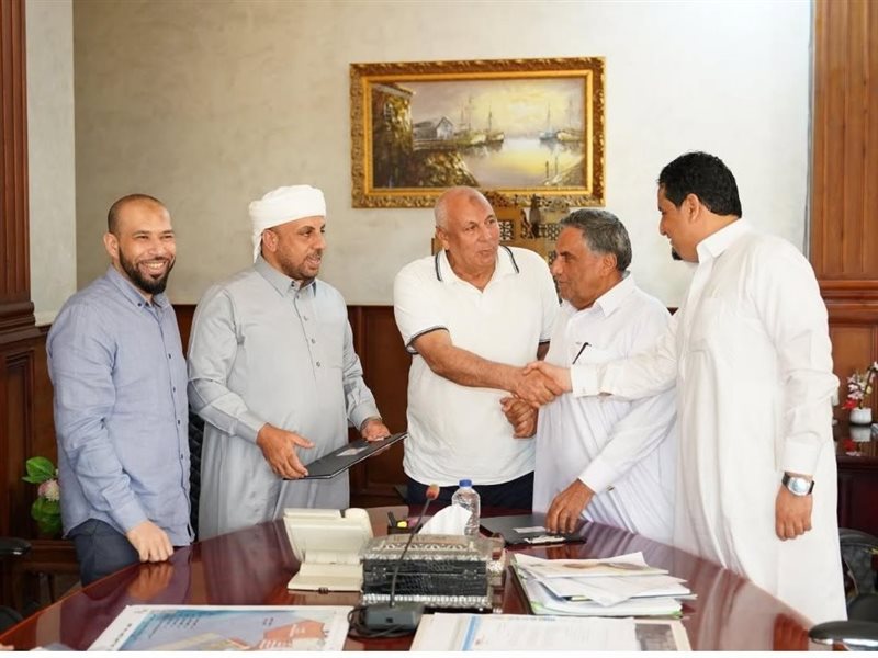 الغرفة التجارية بمطروح برئاسة مختار جبريل 