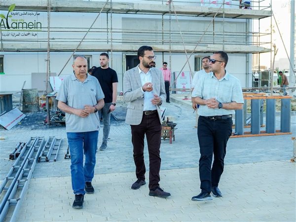 رئيس جهاز العلمين الجديدة يتفقد جاهزية تشغيل المركز الطبي بالحي اللاتيني